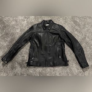 Power Trip Leather Motorcycle Jacket
